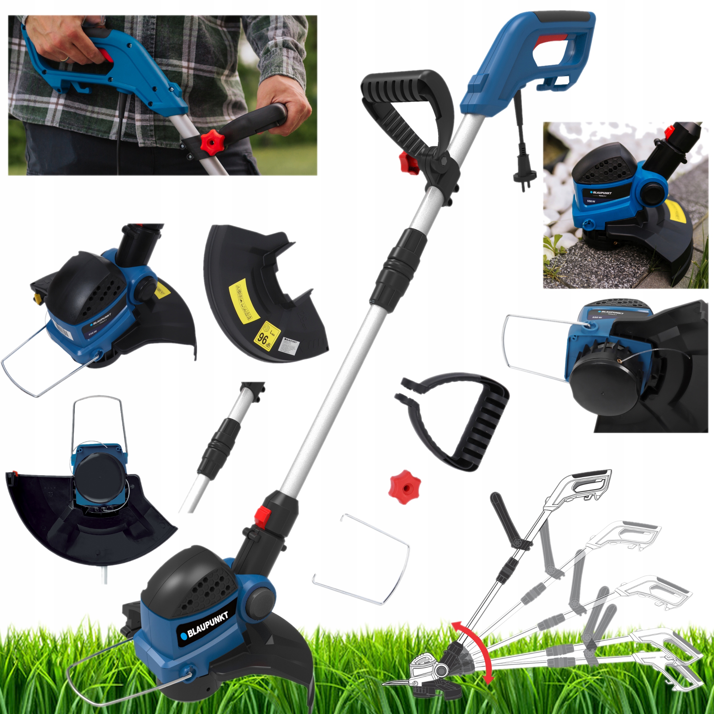 Elektrický vyžínač Blaupunkt GT7010 550W